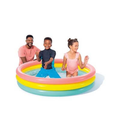 Piscina Multicolora pentru Copii Ø147x33cm - Intex