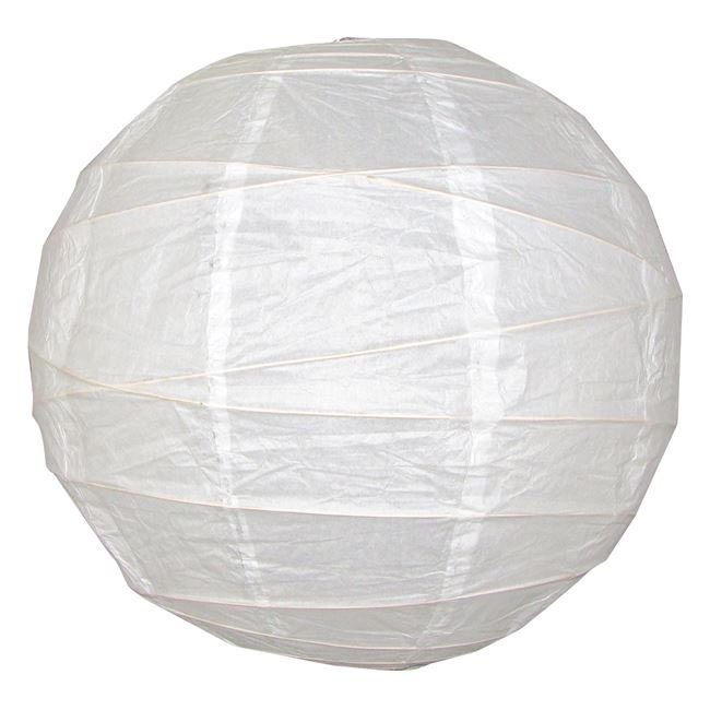 Abajur Lustra din Hartie Alba 40cm