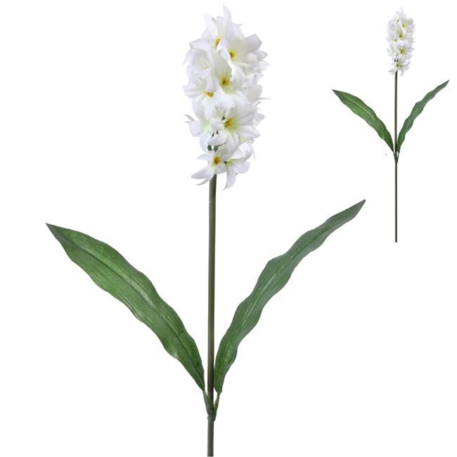 Floare Artificiala Crizantema Alba 53cm