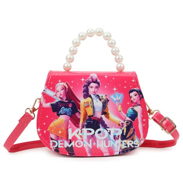 Geanta pentru copii VICTINY® portofel K-pop Anime, roz 13 cm / 7 cm / 16, 5 cm
