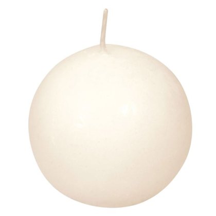 Lumanare Parfumata Sfera Ecru Vanilie Ø5x5cm